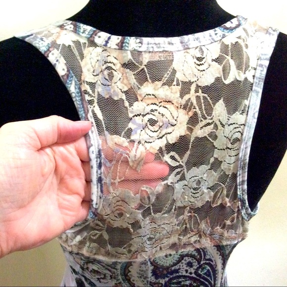 Temptation Italy Roses and paisley midi dress - Picture 5 of 10